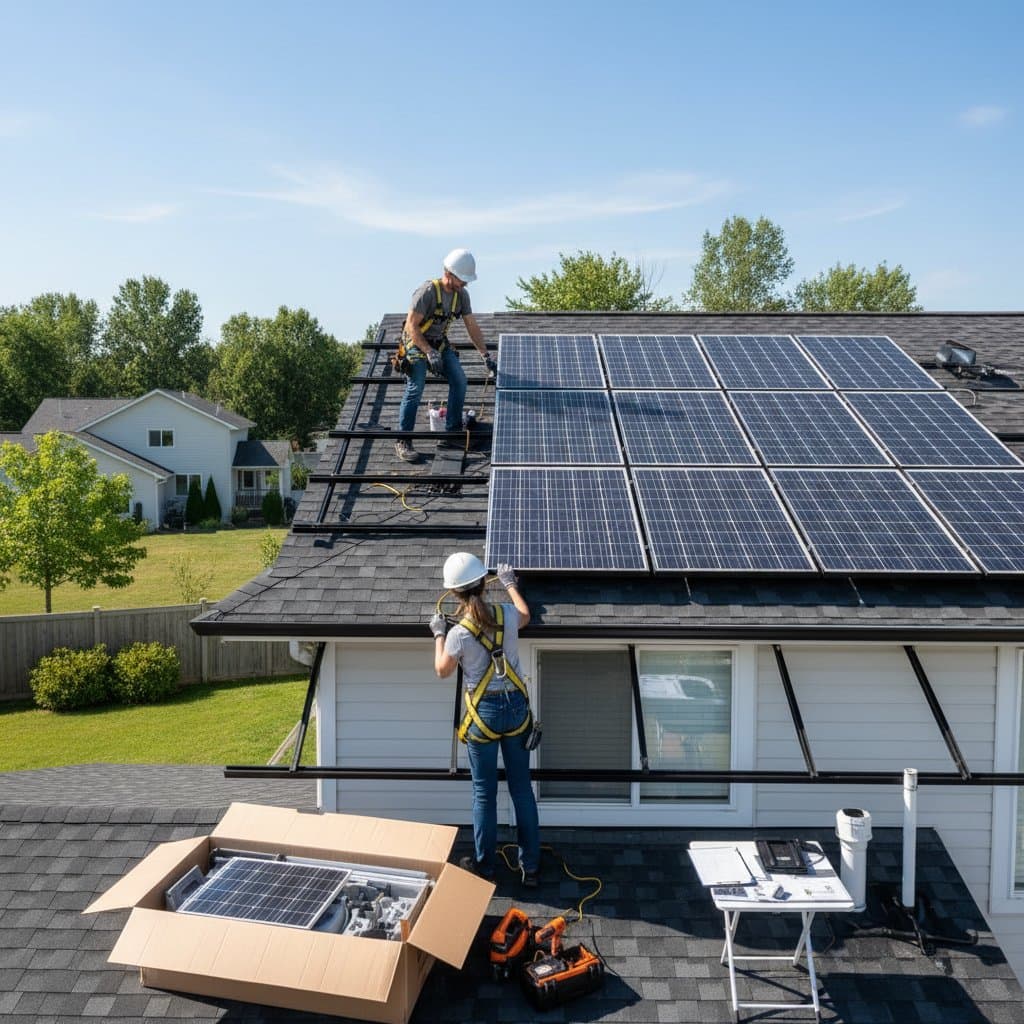 DIY Solar Panels Cut Install Costs by $15K