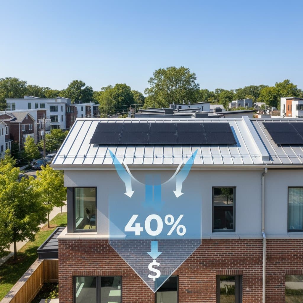 Cool Roofs Cut Air Conditioning Costs by 40 Percent