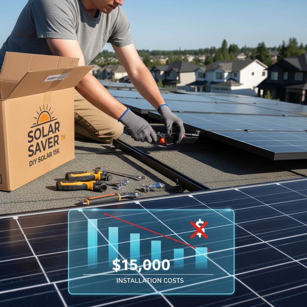 DIY Solar Kits Cut Installation Costs by $15,000