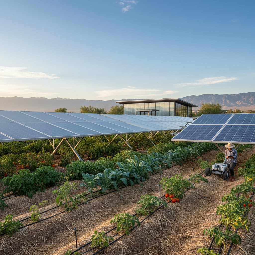 Agrivoltaics: Growing Food and Power on the Same Land