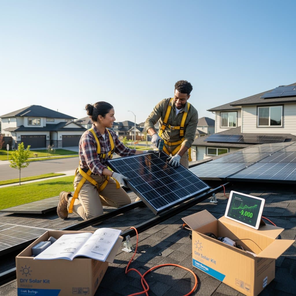 DIY Solar Kits Cut Installation Costs by $9,000