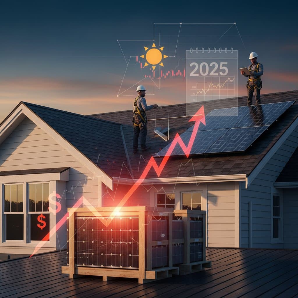 Solar Panel Costs Set to Jump from New 2025 Tariffs