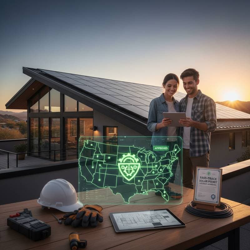 12 States Now Offer Fast-Track Solar Permits for DIYers