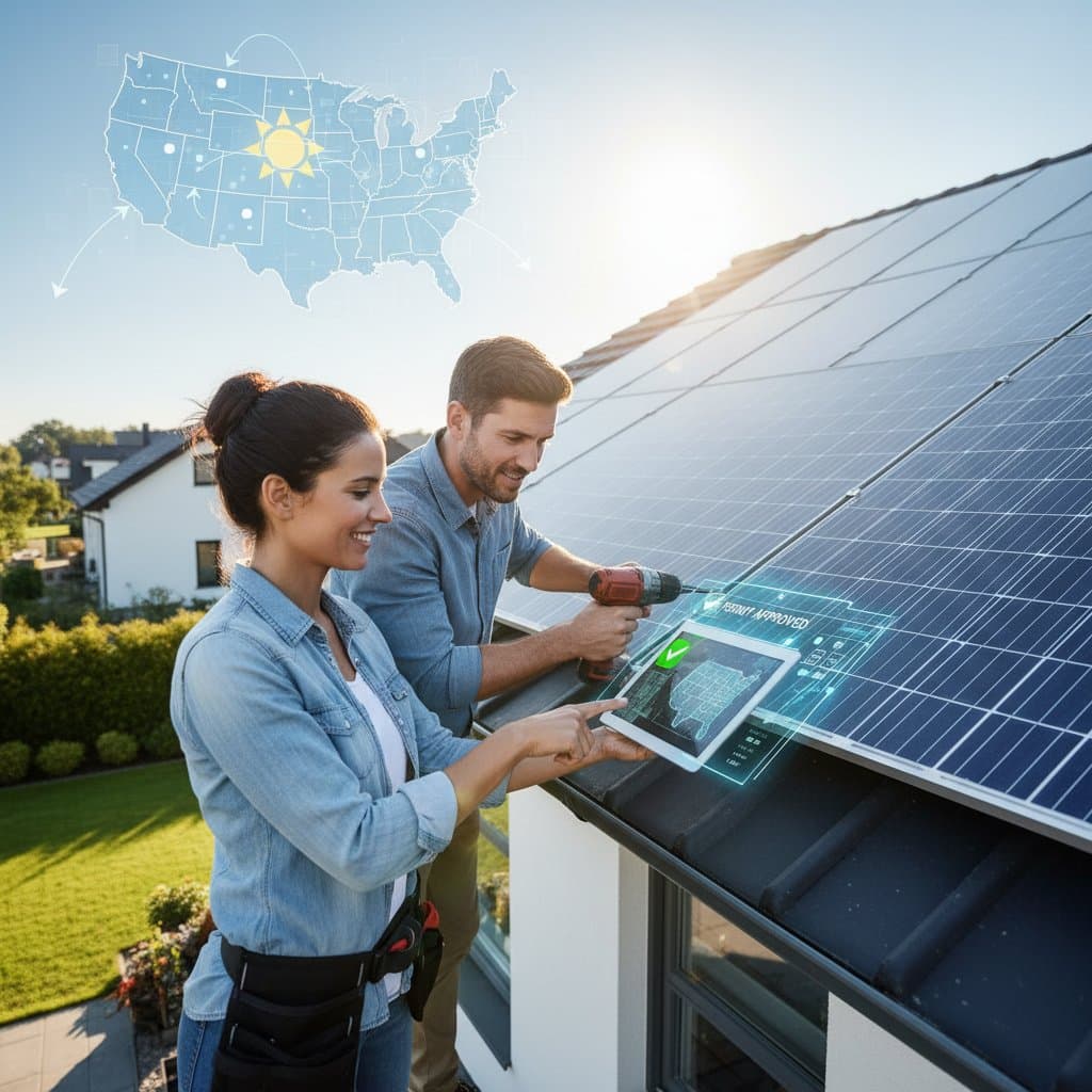New 2025 Rules Speed Up DIY Solar Permits by State