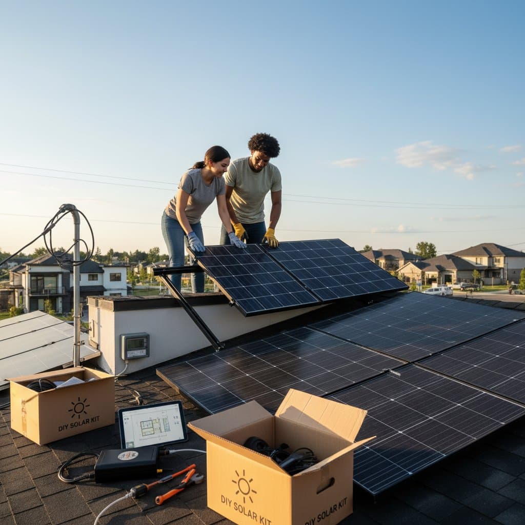 DIY Solar Kits Drop Installation Costs to $8K