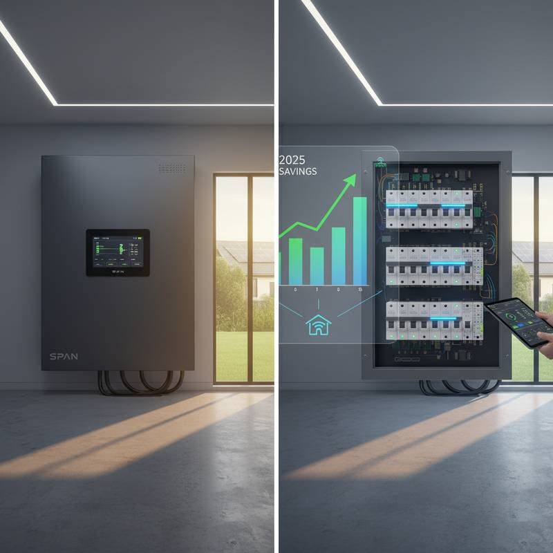 SPAN vs Smart Breakers: Which Saves More in 2025