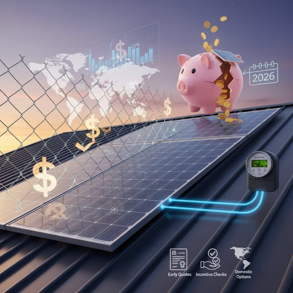 Trade Wars May Add $4,500 to Your Solar System