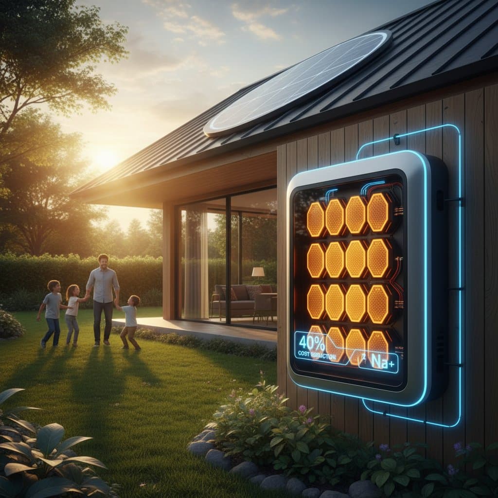 Sodium Batteries Could Cut Solar Storage Costs 40%