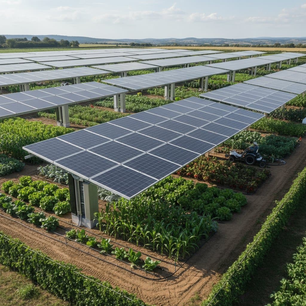 Agrivoltaics Lets Farmers Grow Crops Under Solar Panels