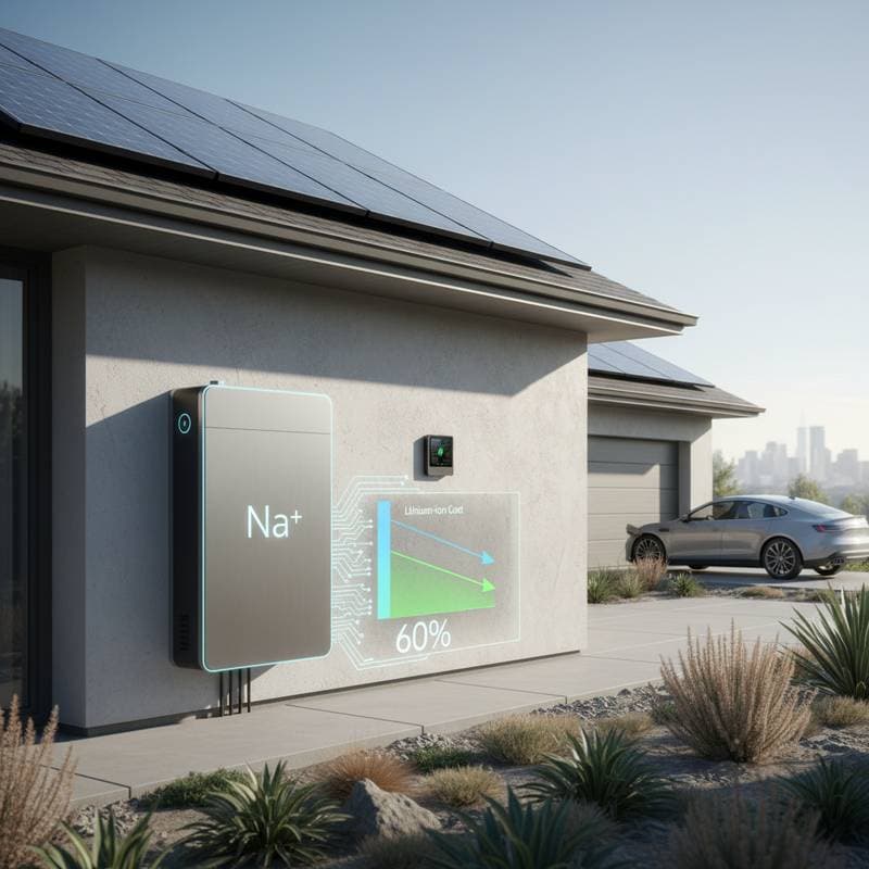 Sodium Batteries Drop Below Lithium Cost by 2026