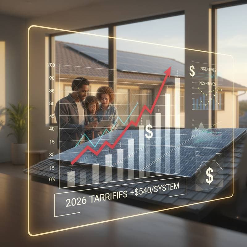 Hidden Costs: How 2026 Solar Tariffs Add $540 to Your System