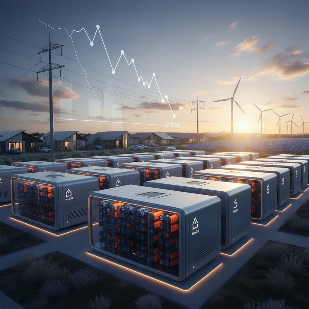 Why Sodium-Ion Will Cut Grid Storage Costs by 2026