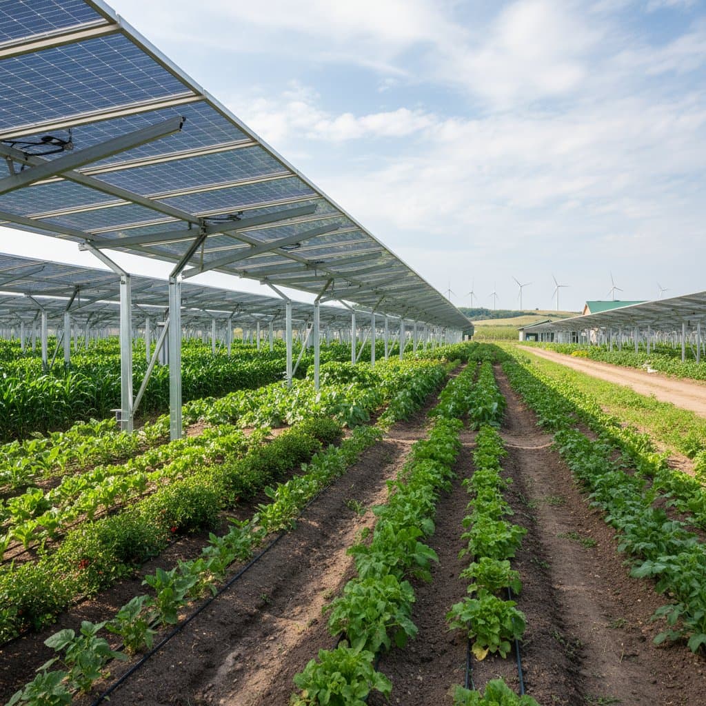 Solar Panels That Actually Help Your Crops Grow