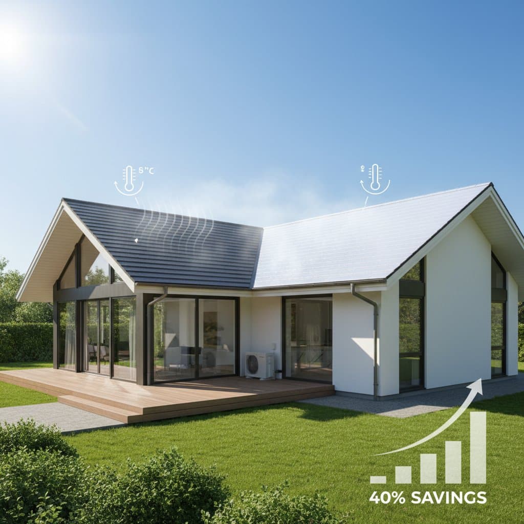 Smart Roof Coatings Cut AC Bills 40% Without Solar