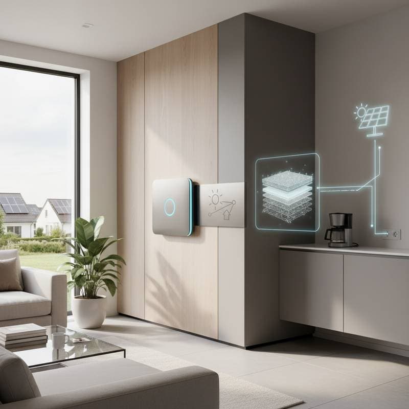 Solid-State Batteries Cut Fire Risk in Home Solar