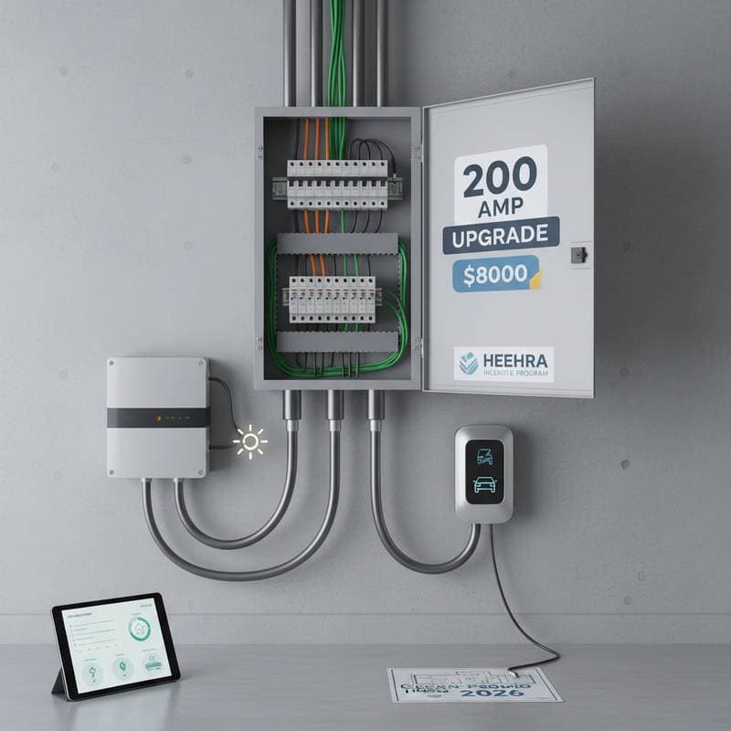 HEEHRA Offers $8,000 to Upgrade Your Electrical Panel