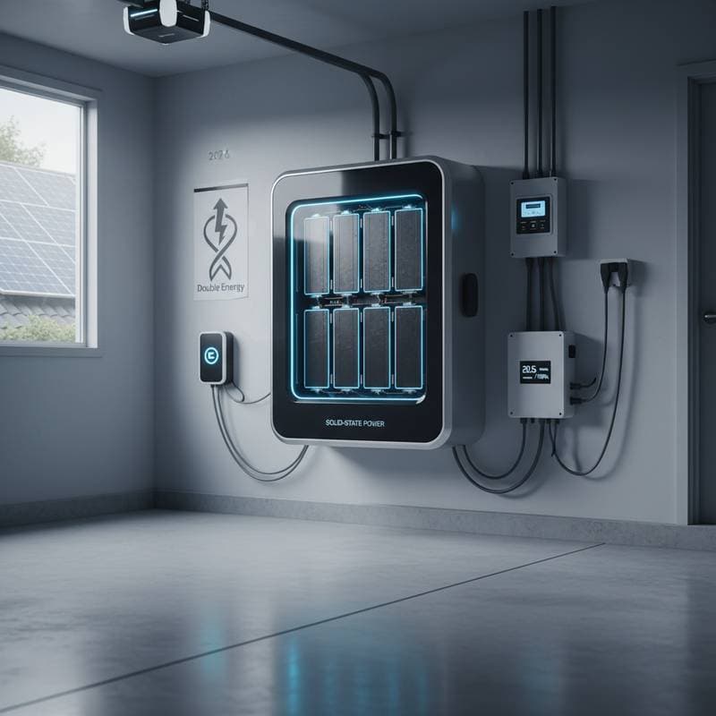 Solid-State Batteries Store Double the Energy Safely