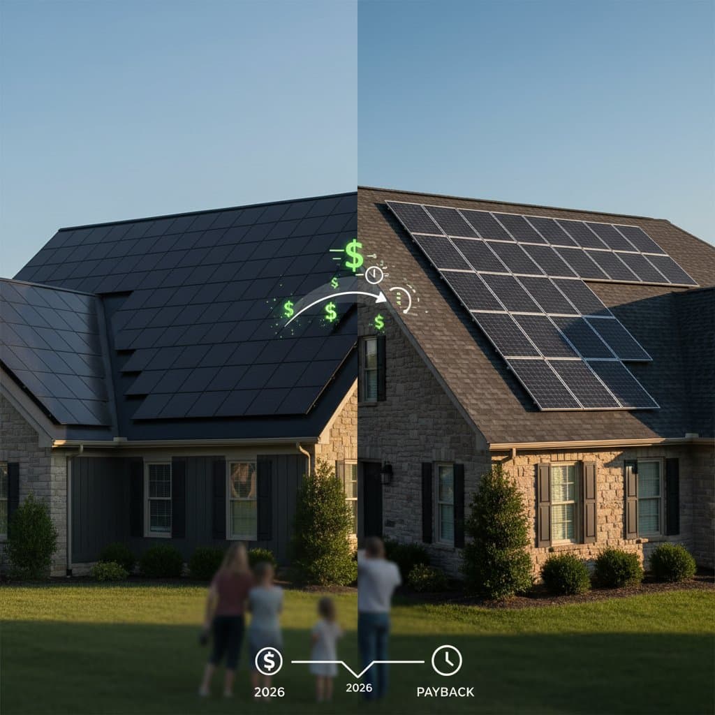 Solar Tiles vs Asphalt: Which Roof Pays You Back Faster