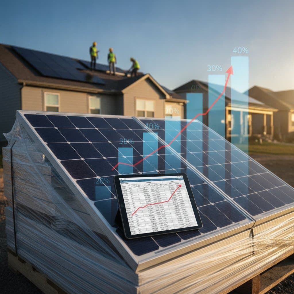 Solar Tariffs Will Raise Panel Prices 20-40 Percent