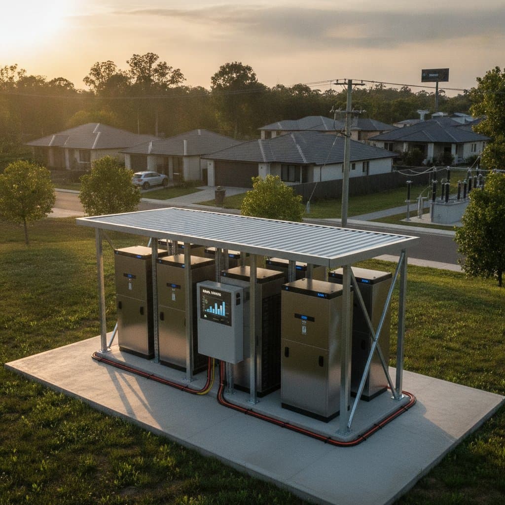 Community Batteries Cut Energy Bills 40% Without Solar
