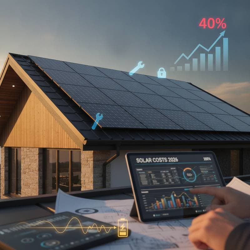 Tariffs Will Raise Solar Panel Costs 40% in 2026