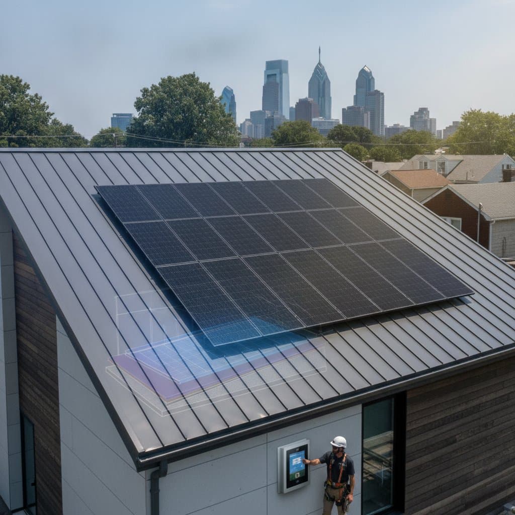 Metal Roofs Cut Cooling Bills 40% with Solar Power