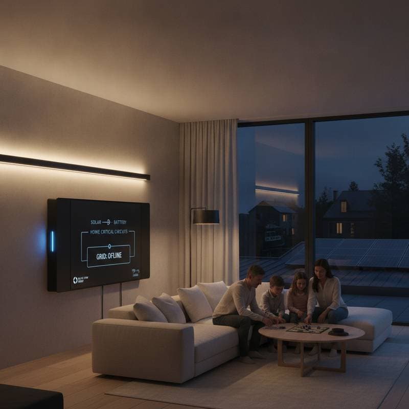 Black Start Batteries Power Homes When Grid Fails