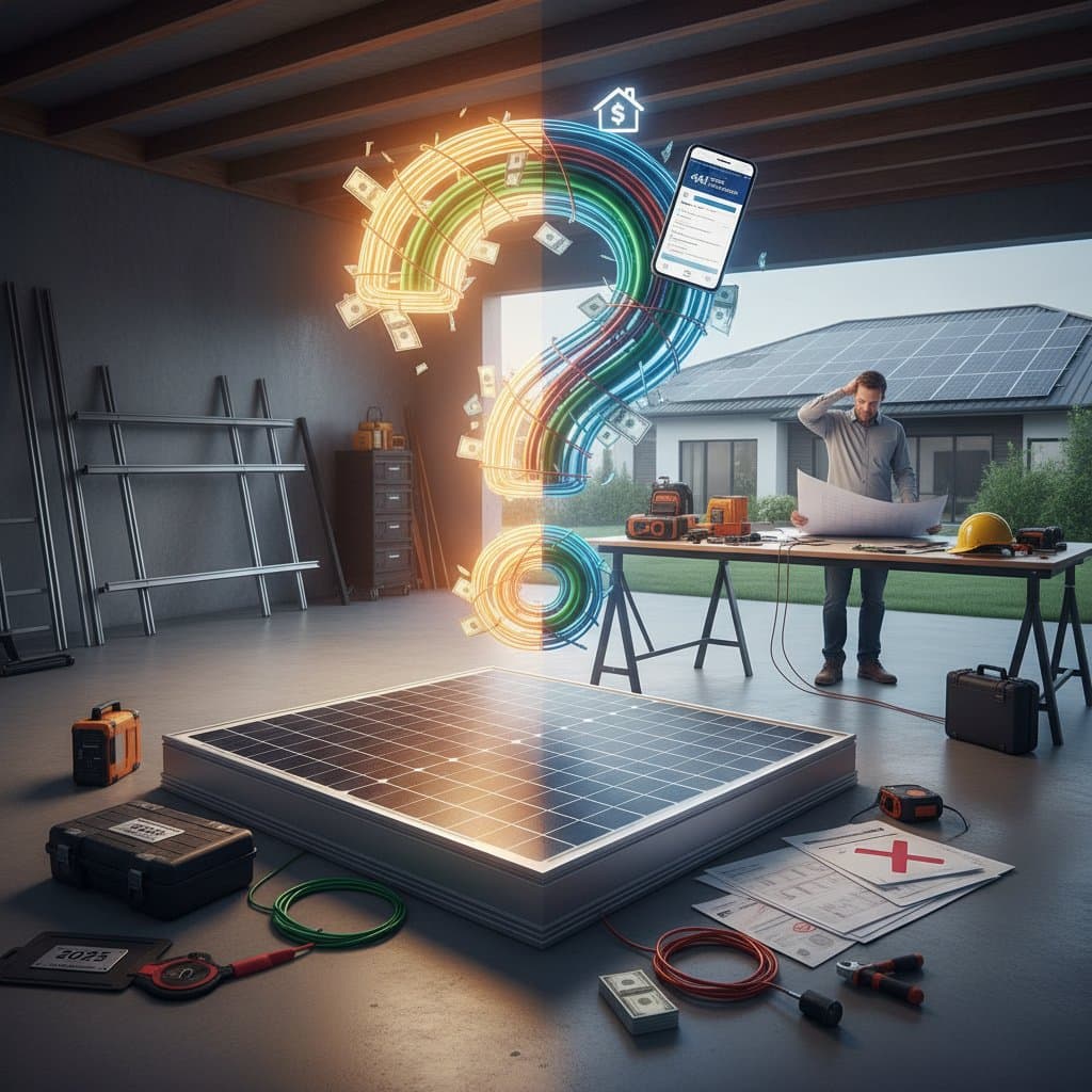 DIY Solar: $15K Savings or 2025's Biggest Pitfall?