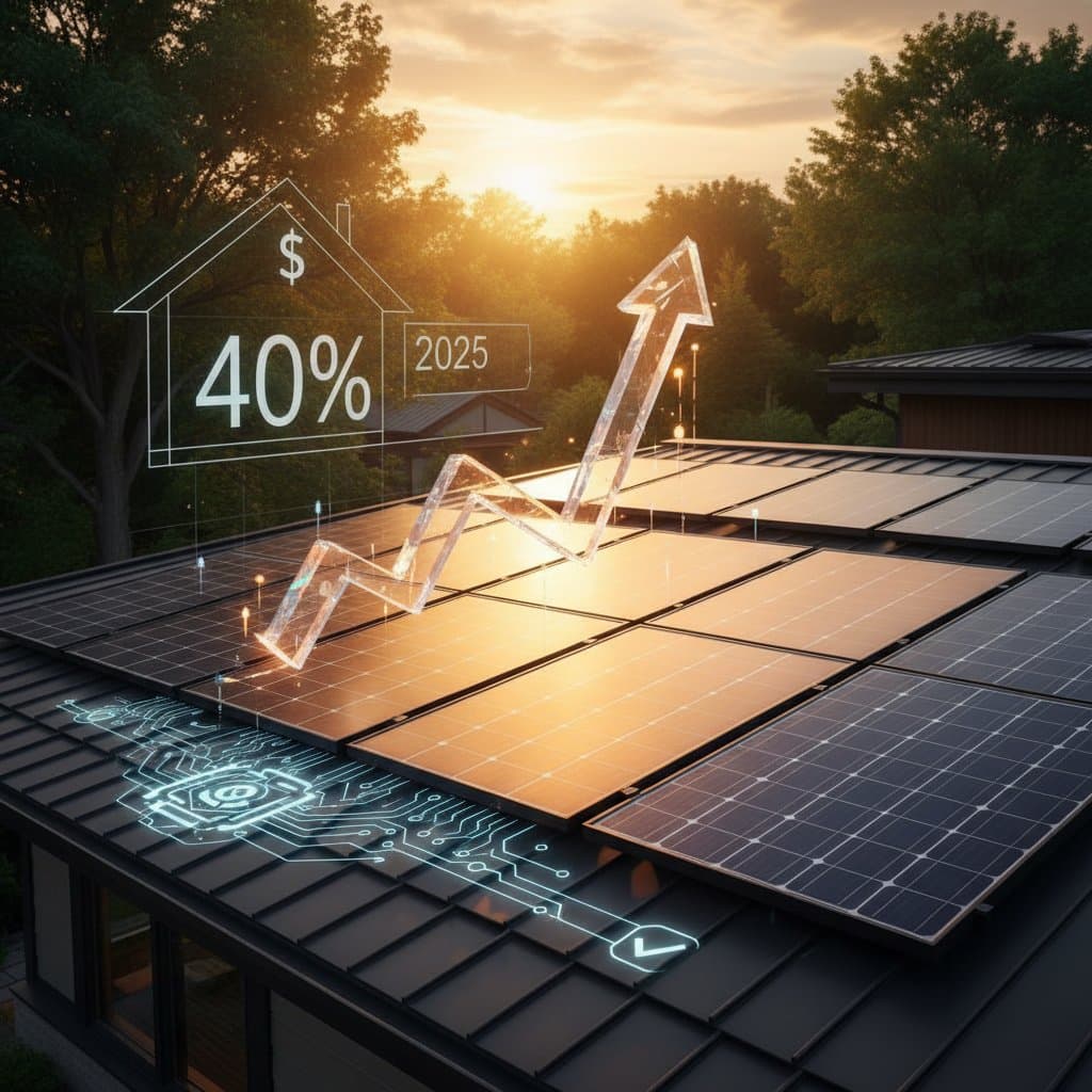 Solar Tariffs Drive 40% Panel Price Jump in 2025