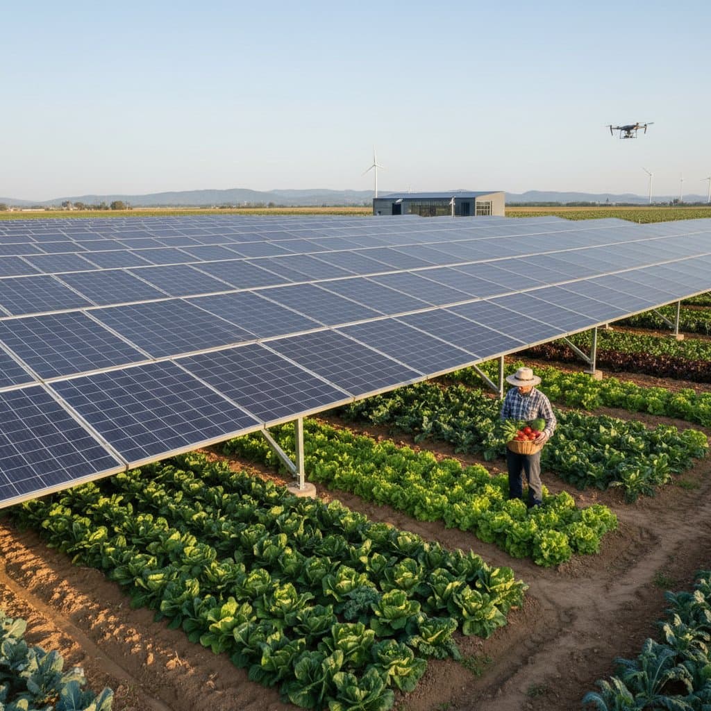 Agrivoltaics Let Farms Double Income While Growing Crops