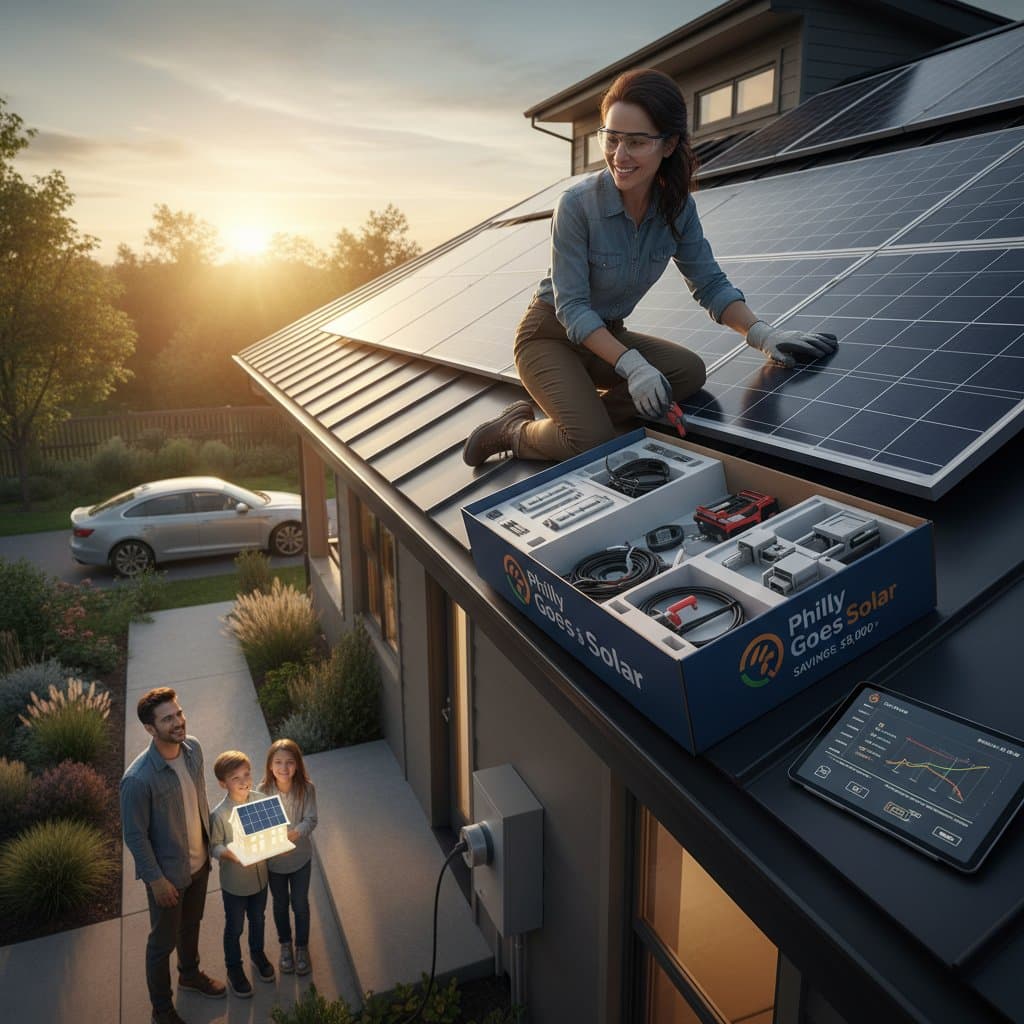 DIY Solar Cuts Installation Costs by $8K in 2025