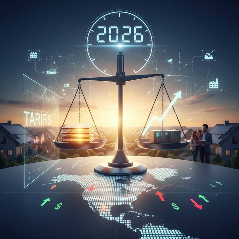 2026 Solar Tariffs Could Swing Panel Prices Both Ways