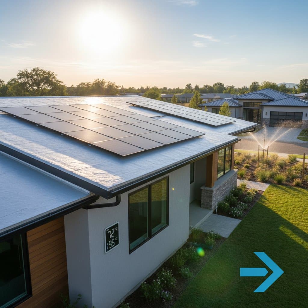 Smart Roof Coatings Cut AC Bills 40% With Reflective Tech