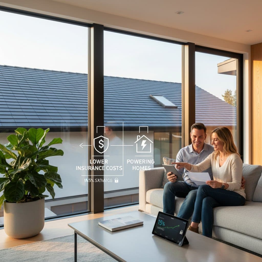 Solar Roofs Cut Insurance Costs While Powering Homes