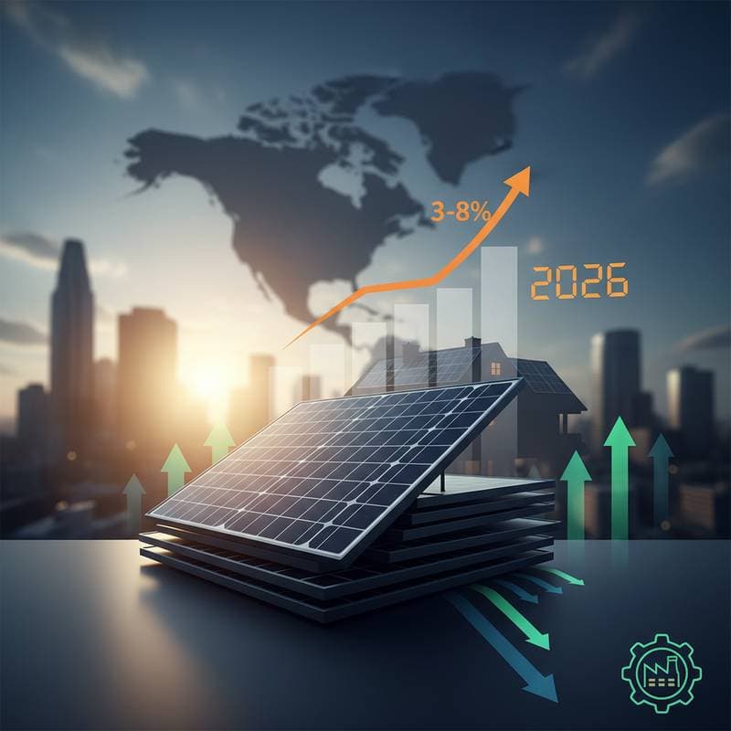 2026 Solar Tariffs Will Raise Panel Prices 3-8%