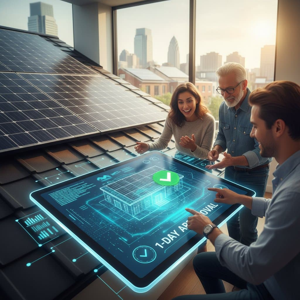 AI Cuts Solar Permit Wait from Weeks to One Day