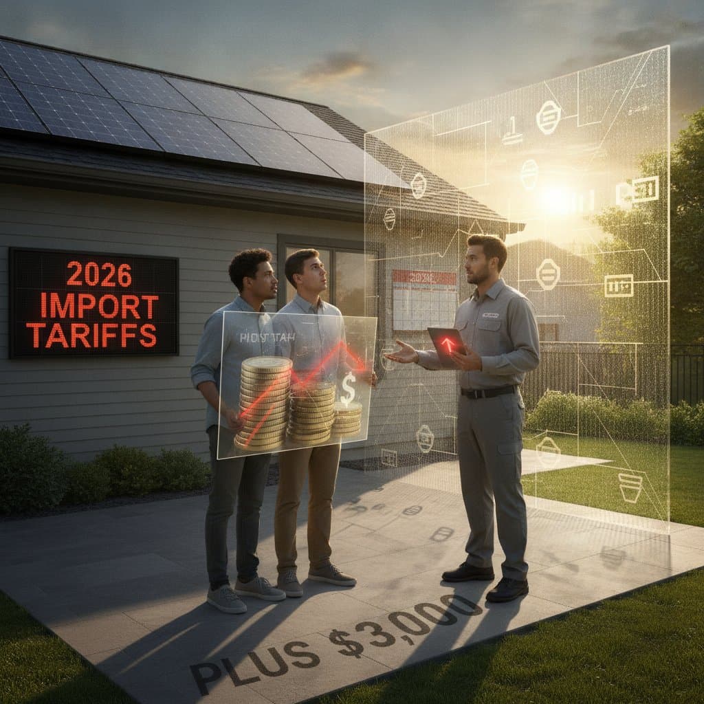Installers Warn: 2026 Solar Tariffs Could Raise Costs