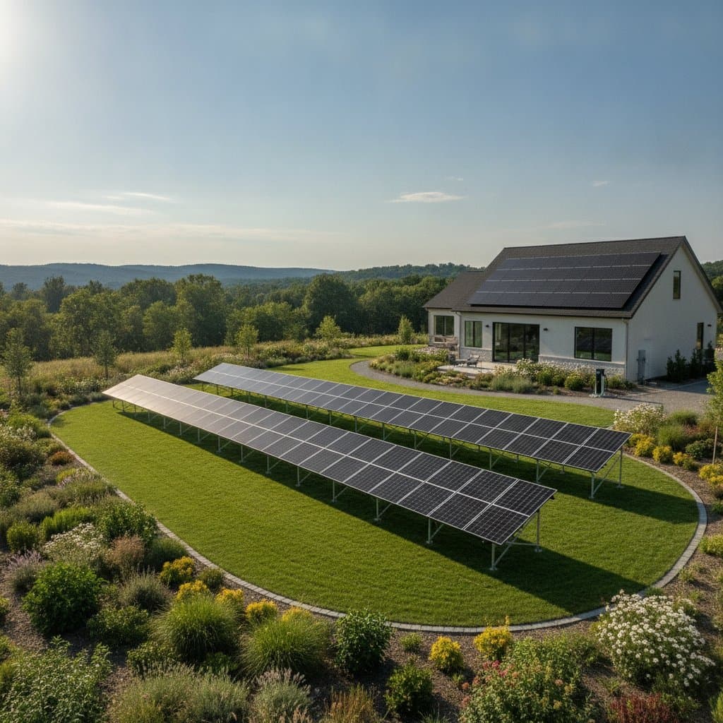 Why Ground-Mount Solar Beats Rooftop Panels in 2026